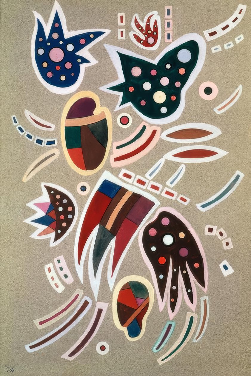 Gouache af Wassily Kandinsky