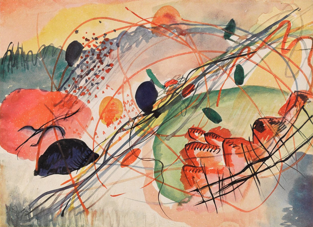 Improvisation af Wassily Kandinsky