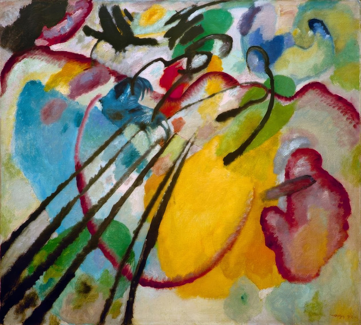 Improvisation 26 (roning) af Wassily Kandinsky
