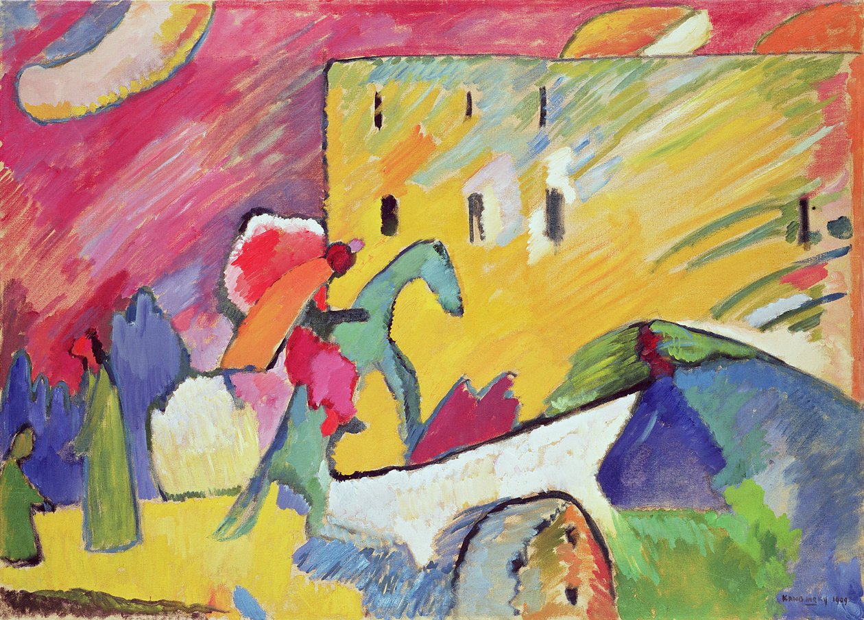 Improvisation III, 1909 af Wassily Kandinsky