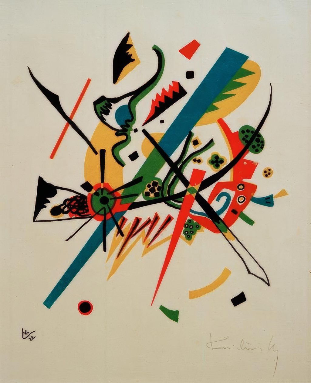 Små verdener jeg af Wassily Kandinsky
