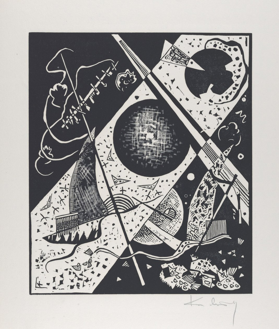 Small Worlds VI, 1922 af Wassily Kandinsky