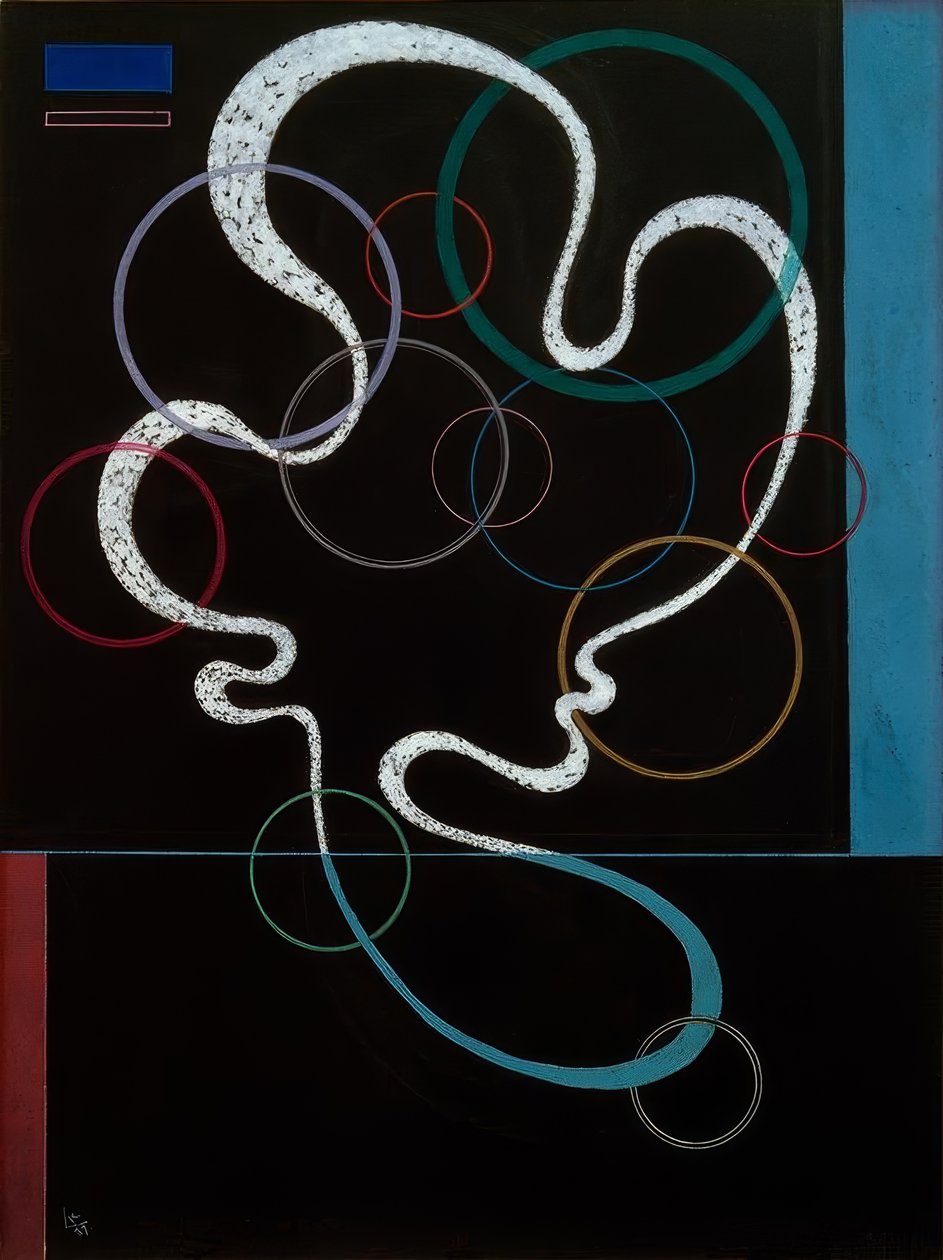 Line med tilbehør af Wassily Kandinsky