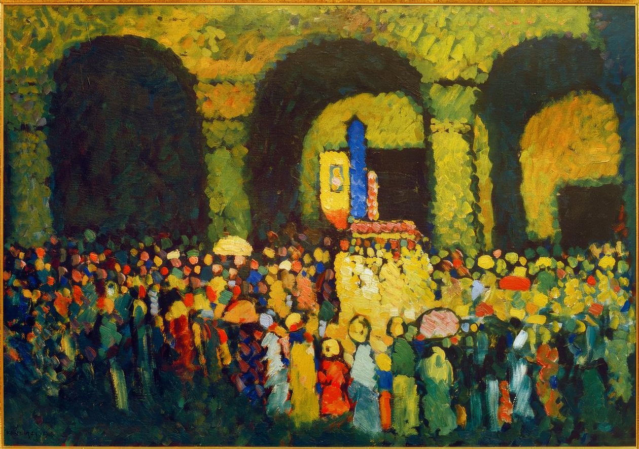 Ludwigskirche i München af Wassily Kandinsky