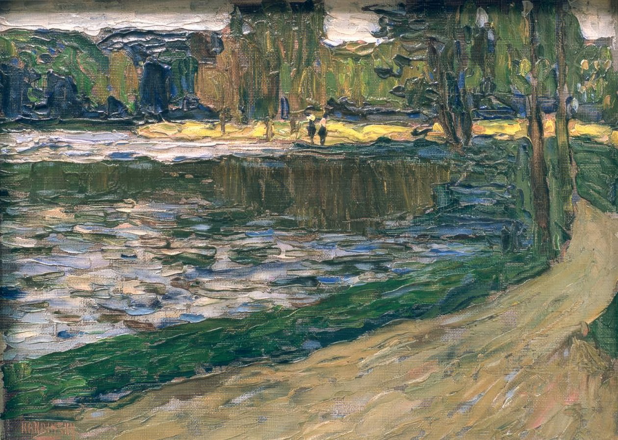 München - Engelsk Have af Wassily Kandinsky