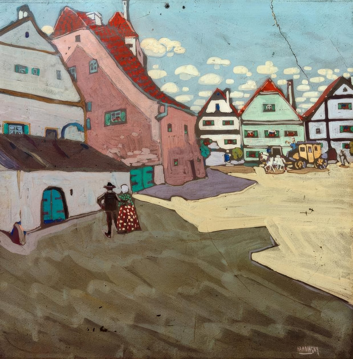 Land af Wassily Kandinsky
