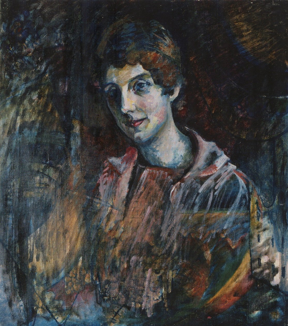 Portræt Nina Kandinsky af Wassily Kandinsky