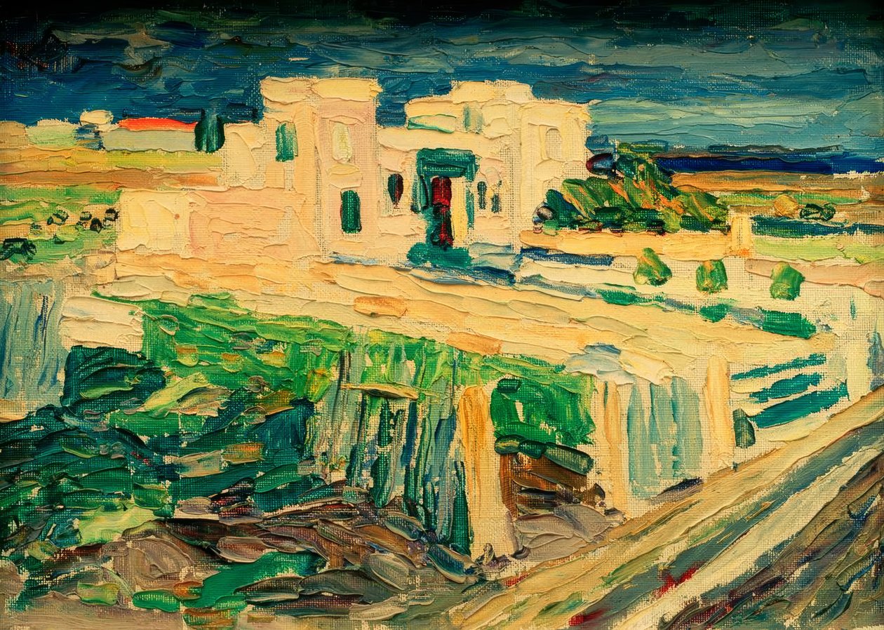 Tunis - Kartago af Wassily Kandinsky