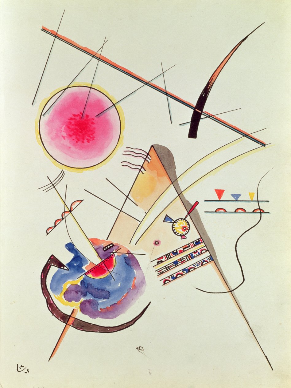 Uden titel, 1925 af Wassily Kandinsky