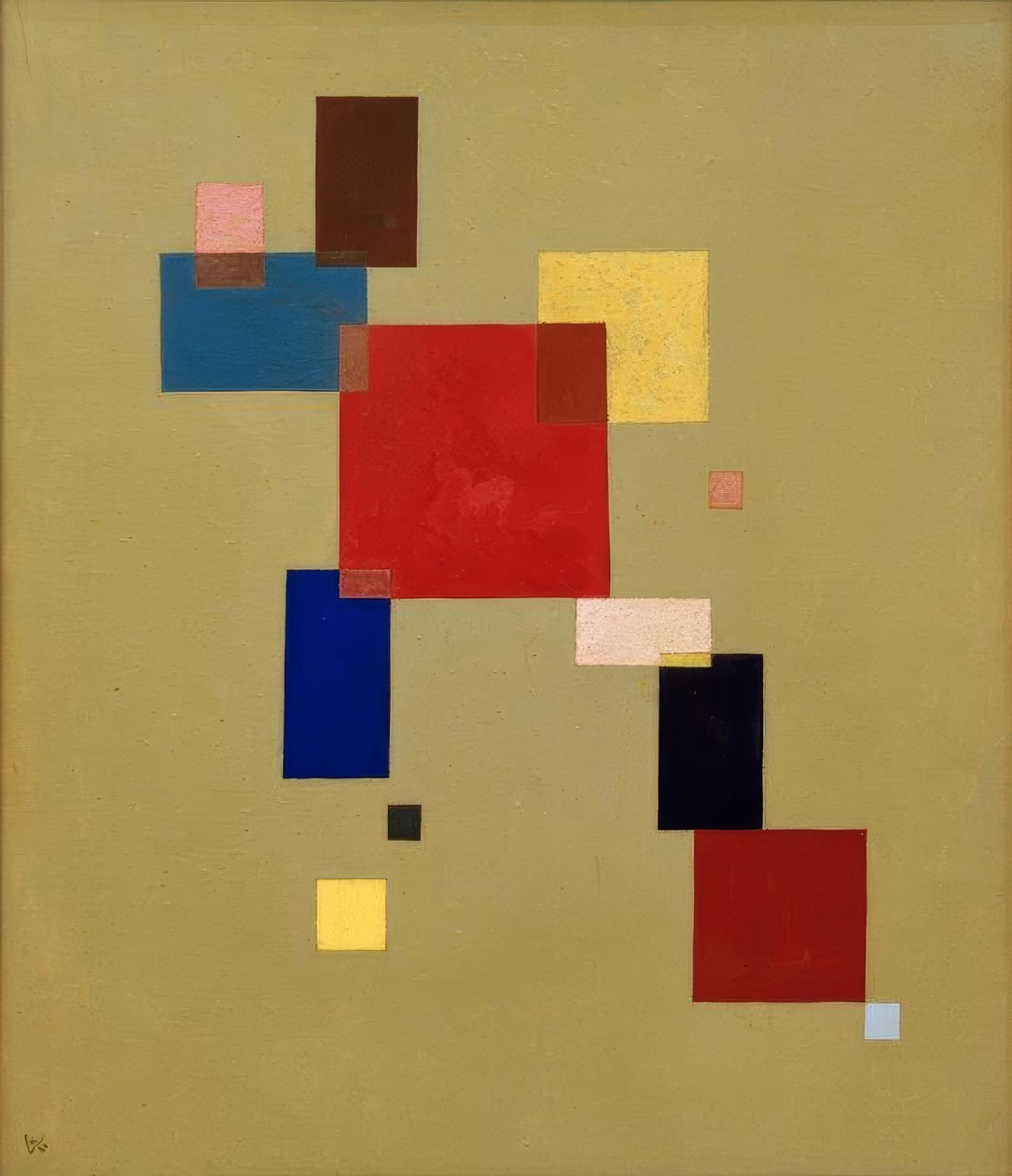 13 rektangler af Wassily Kandinsky