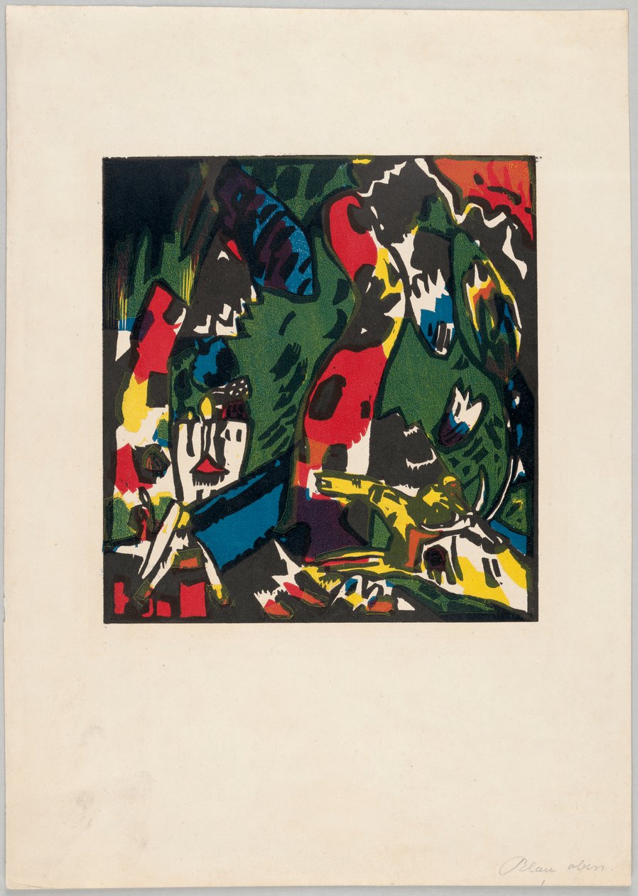 2 eksemplarer: bueskytte af Wassily Kandinsky