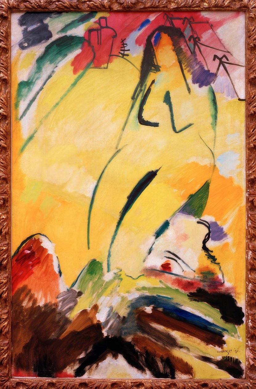 Akt af Wassily Kandinsky