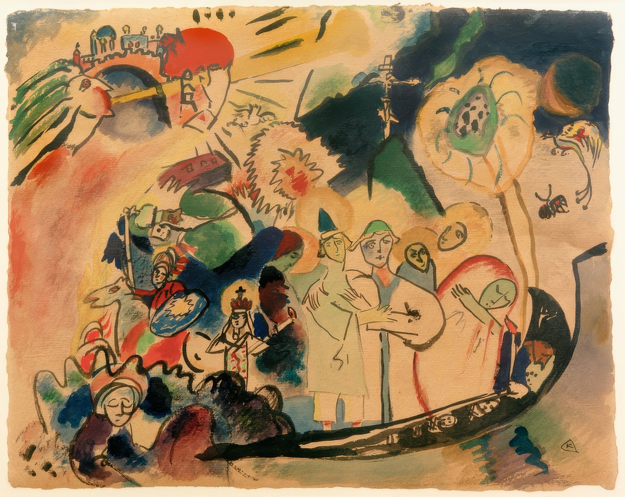 Allehelgensdag af Wassily Kandinsky