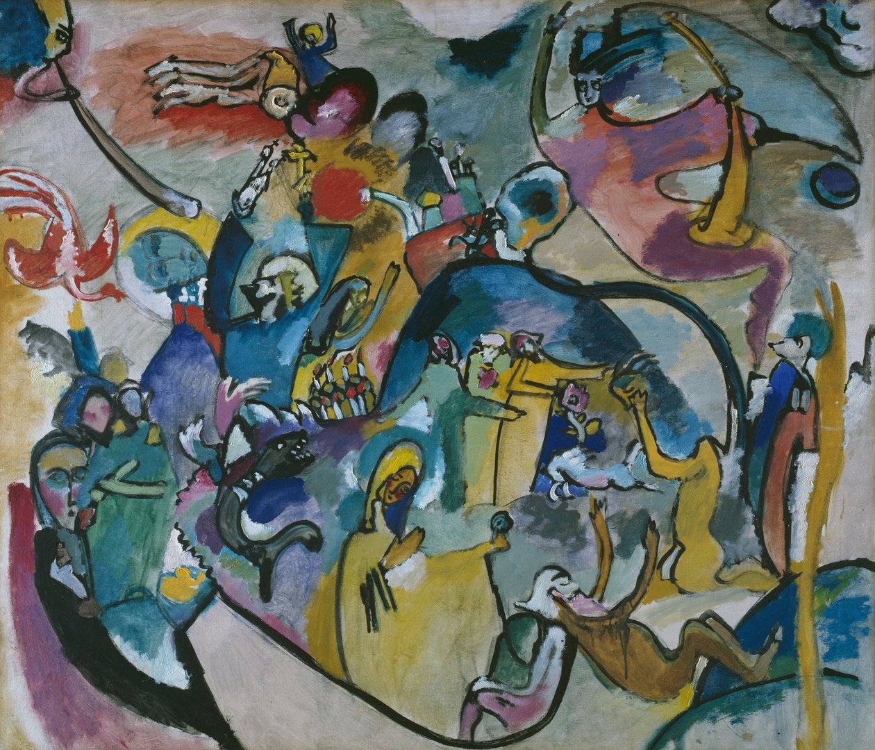 Allehelgen II af Wassily Kandinsky