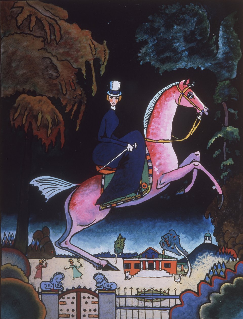 Amazon, 1918 af Wassily Kandinsky