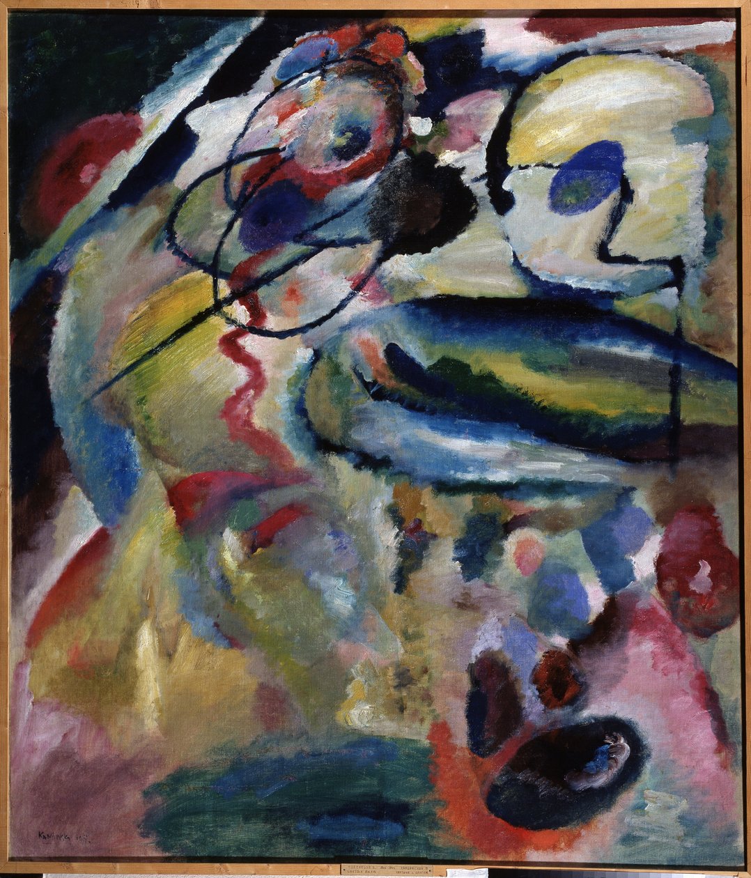 Sammensætning af Wassily Kandinsky