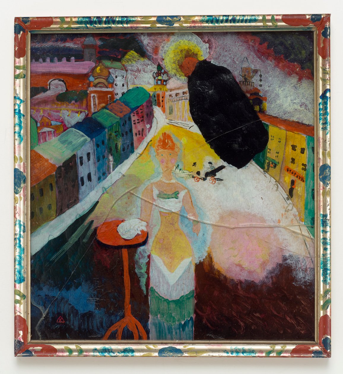 Dame i Moskva af Wassily Kandinsky