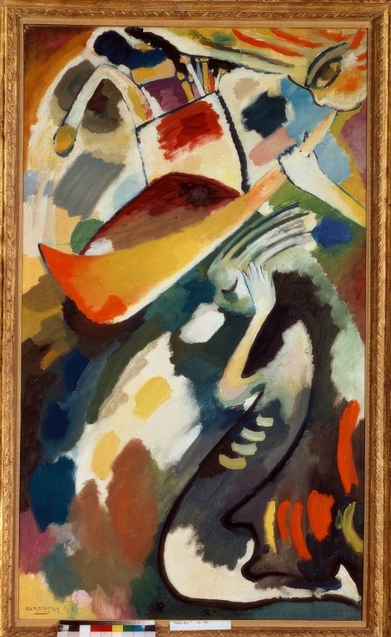 Den sidste dom af Wassily Kandinsky