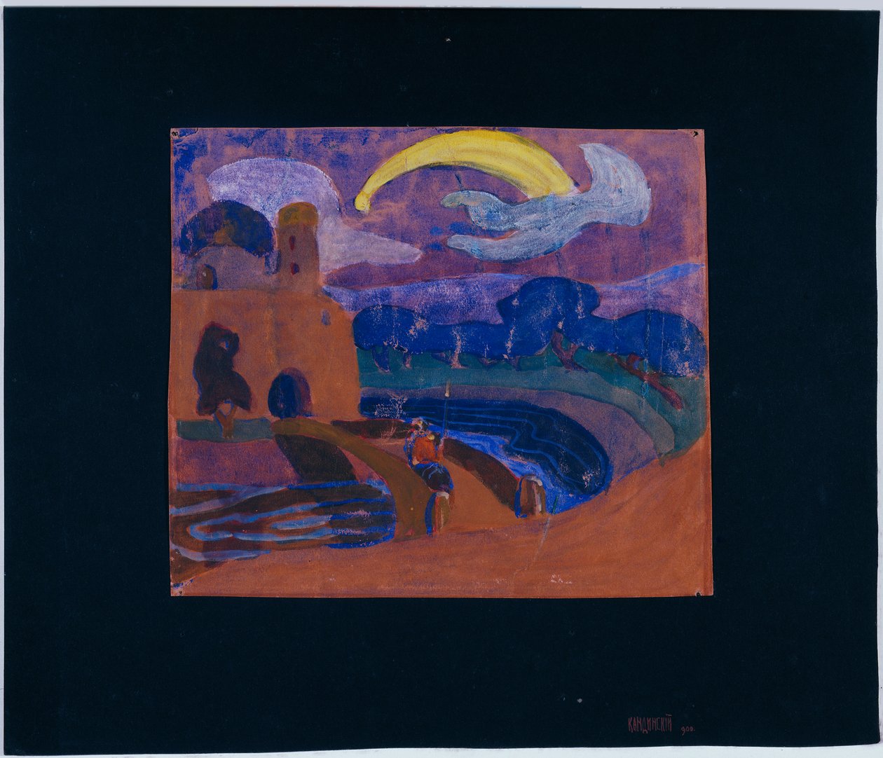 Kometen (Natrytteren?) af Wassily Kandinsky