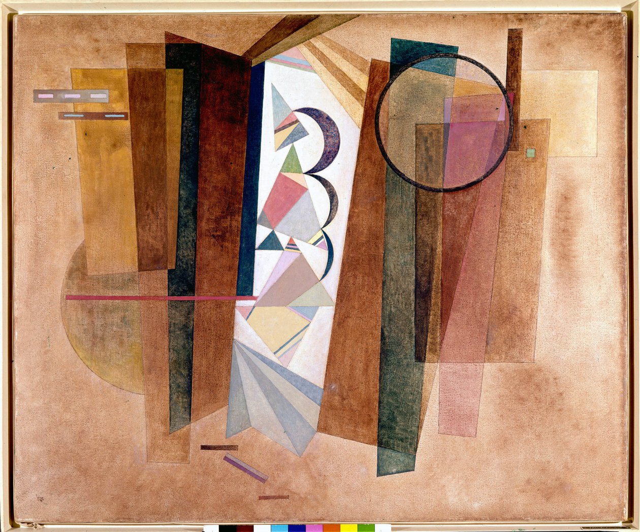 Udvikling i Brown af Wassily Kandinsky