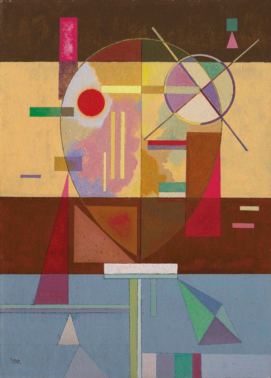 Desintegreret spænding af Wassily Kandinsky