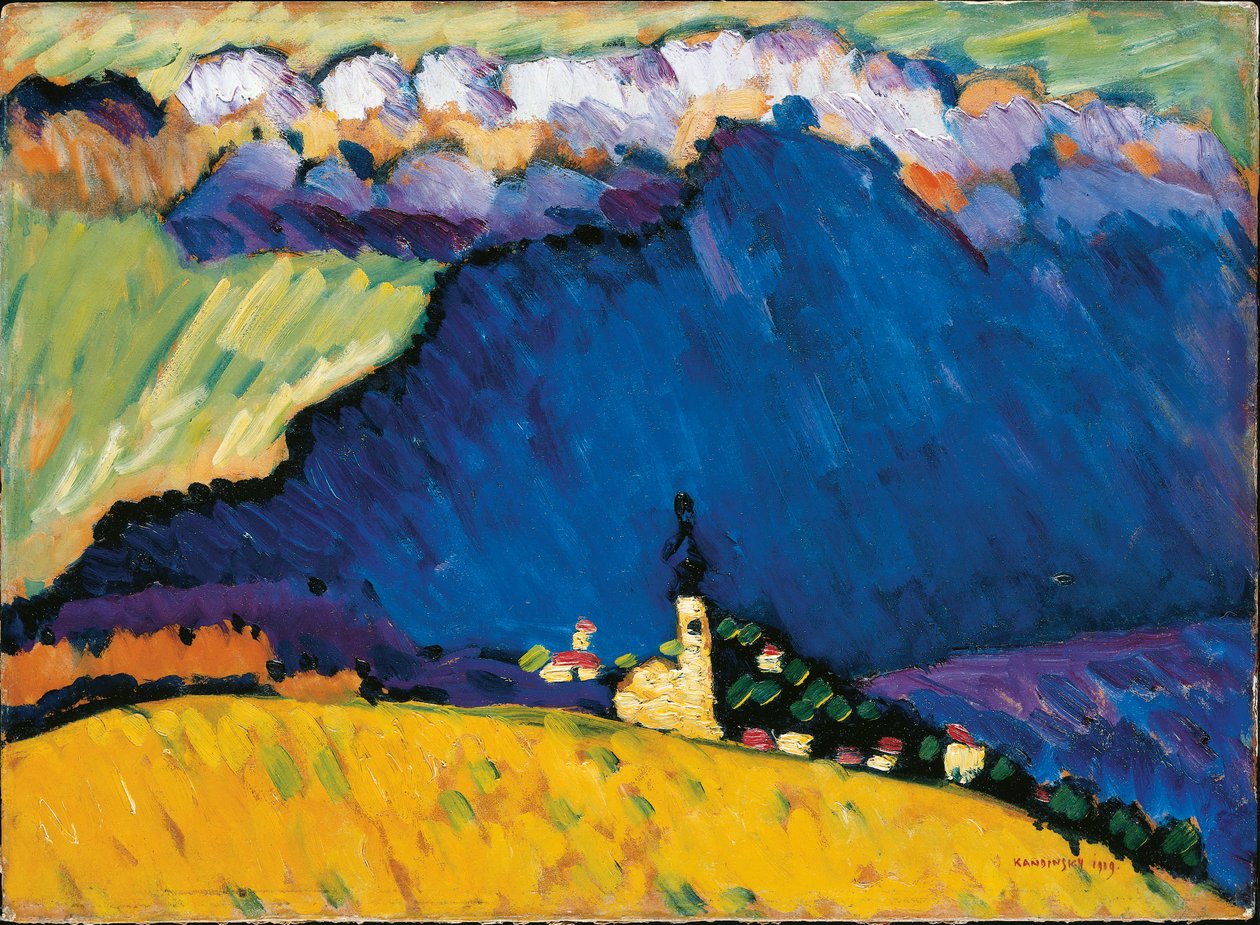 Dünaberg af Wassily Kandinsky