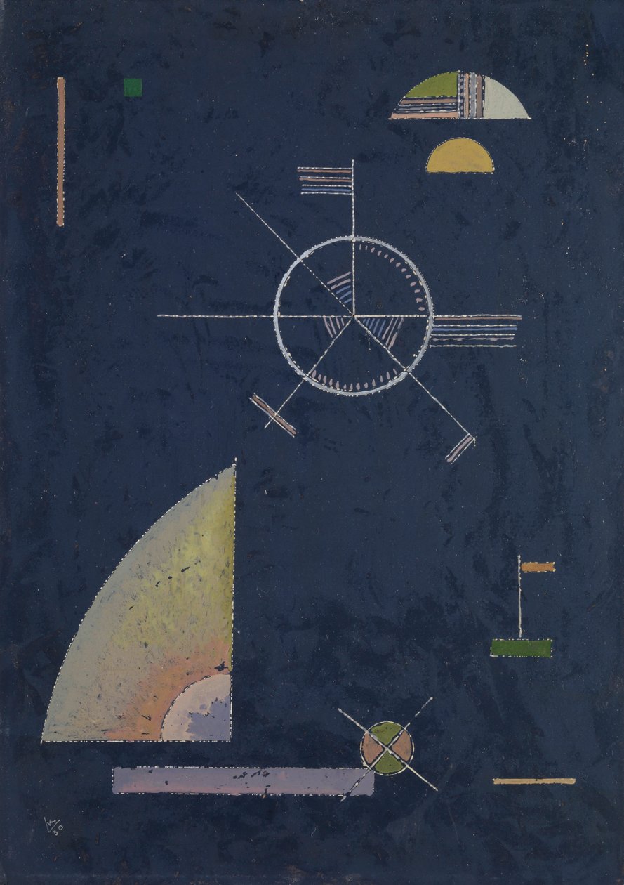 Dull Grey, 1930. af Wassily Kandinsky