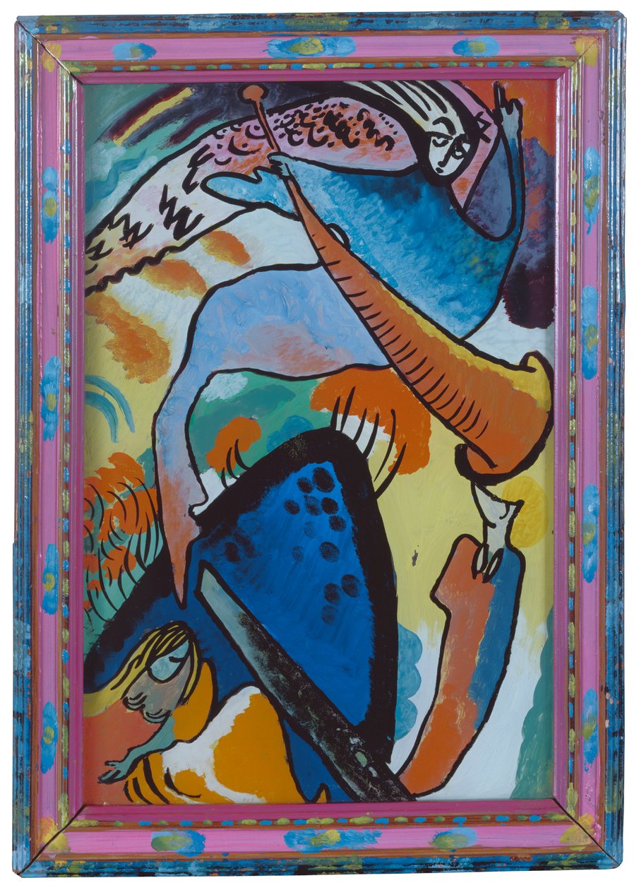 Angel of the Last Judgment (Fragment of the Last Judgment) af Wassily Kandinsky