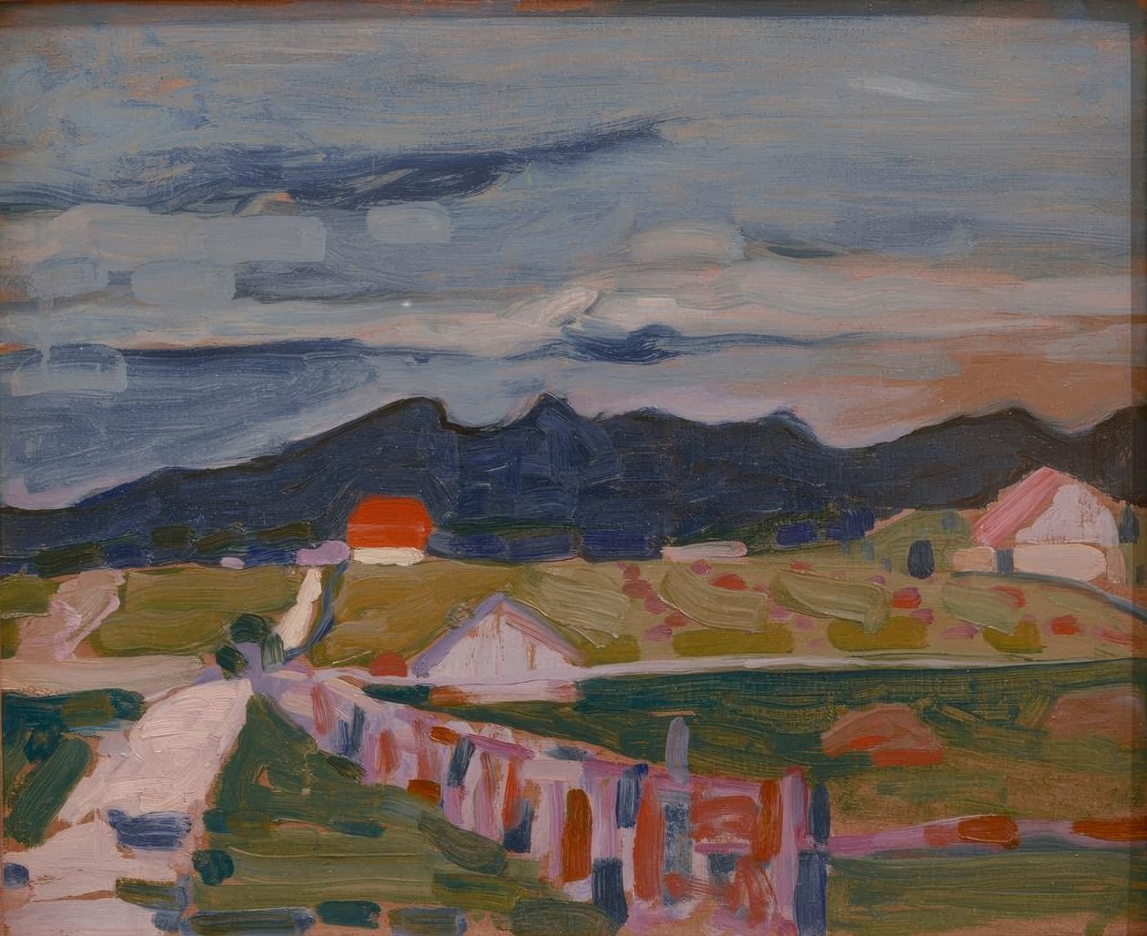 Marker nær Murnau af Wassily Kandinsky