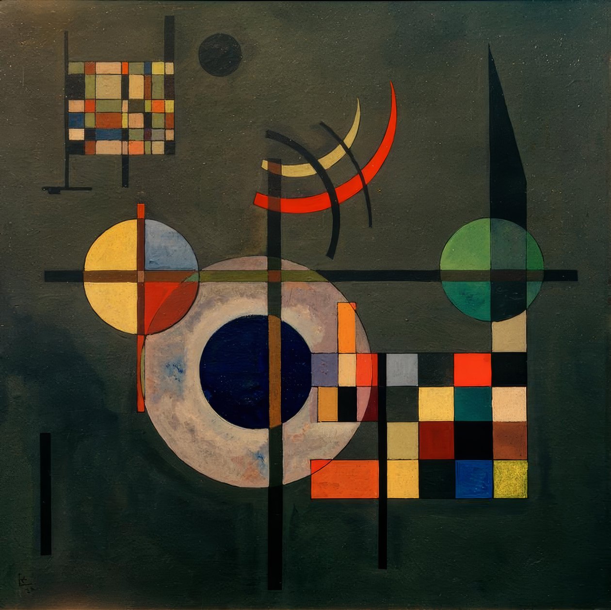modvægte af Wassily Kandinsky