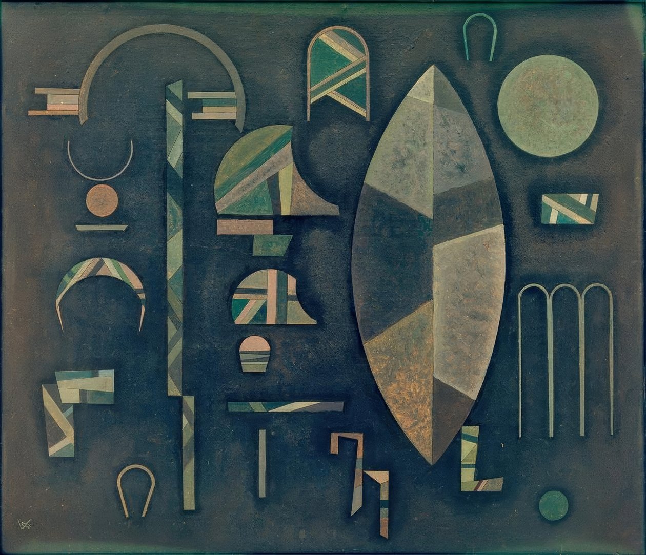 Grå serie af Wassily Kandinsky
