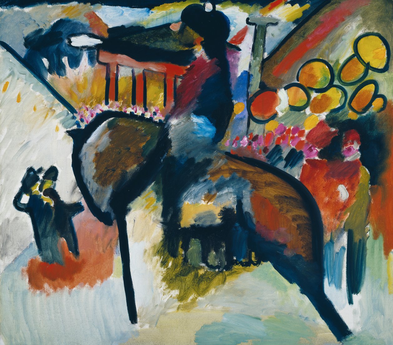 Indtryk IV (konstabel) af Wassily Kandinsky
