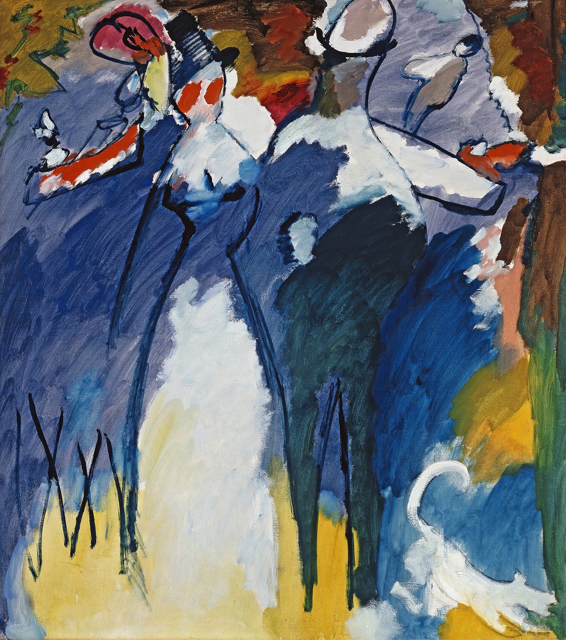Impression VI søndag, 1911. af Wassily Kandinsky