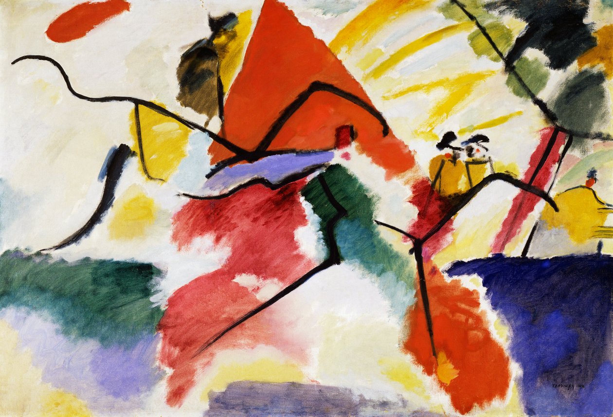 Impression V (Park) af Wassily Kandinsky
