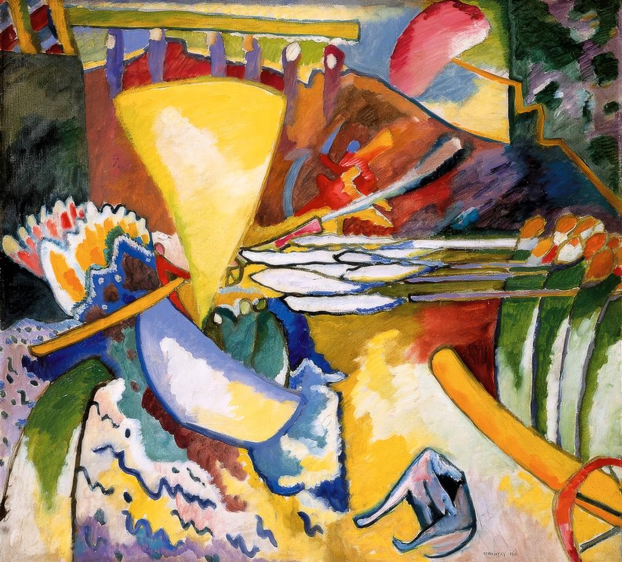 Improvisation 11 af Wassily Kandinsky