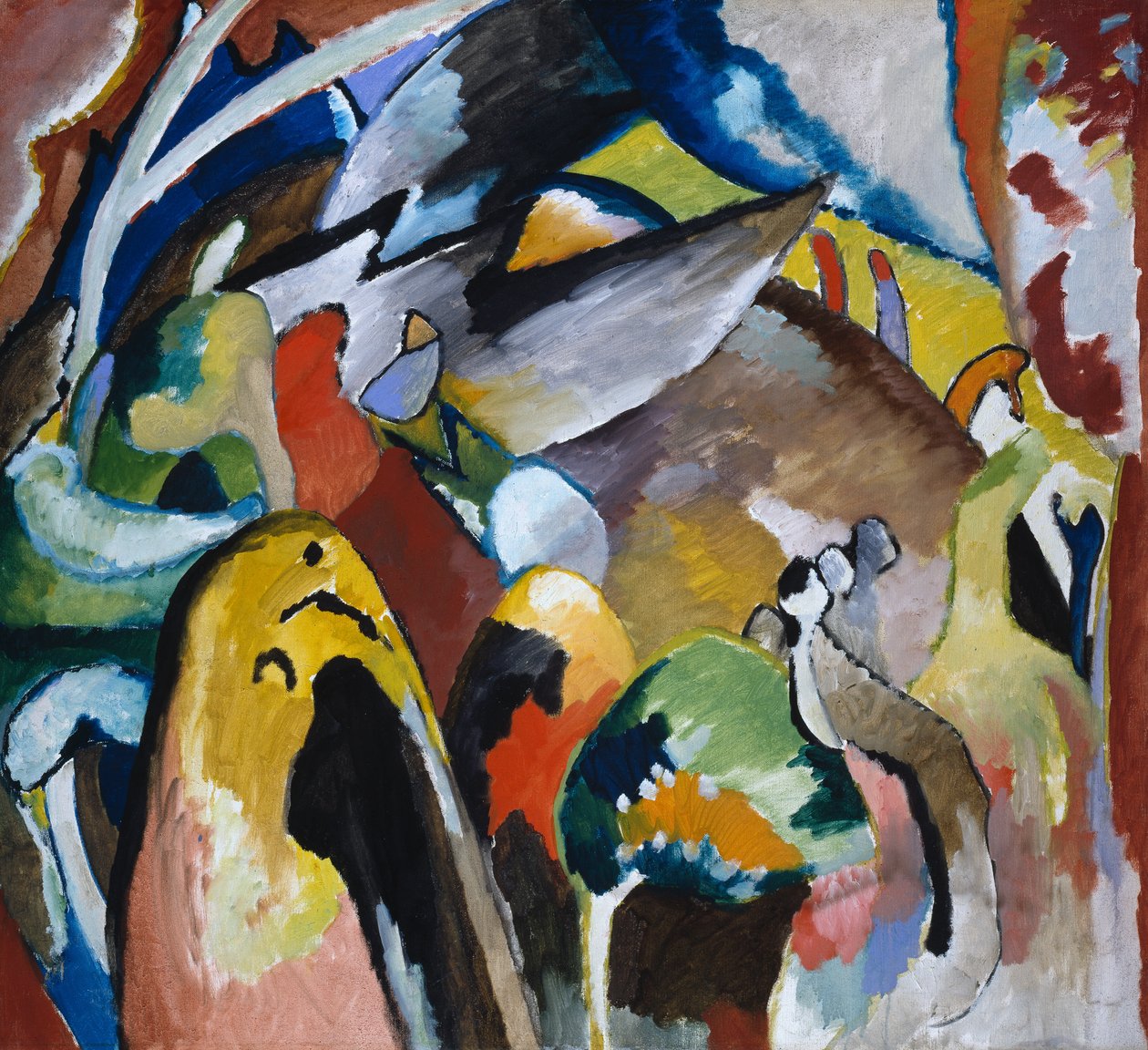 Improvisation 19a af Wassily Kandinsky