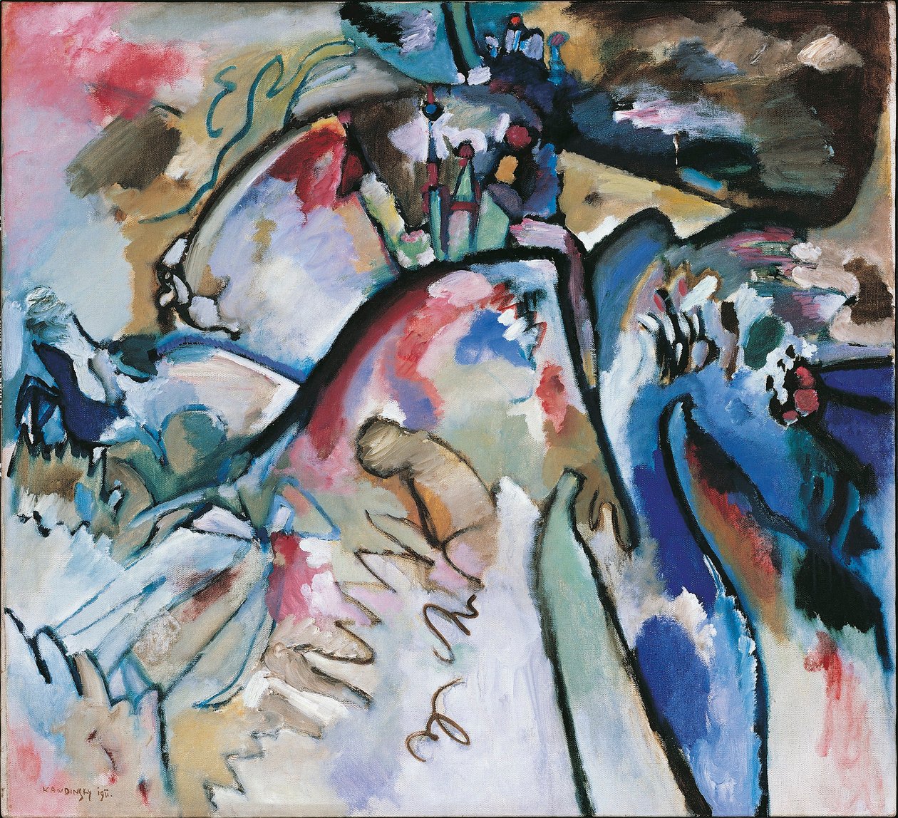 Improvisation 21A af Wassily Kandinsky