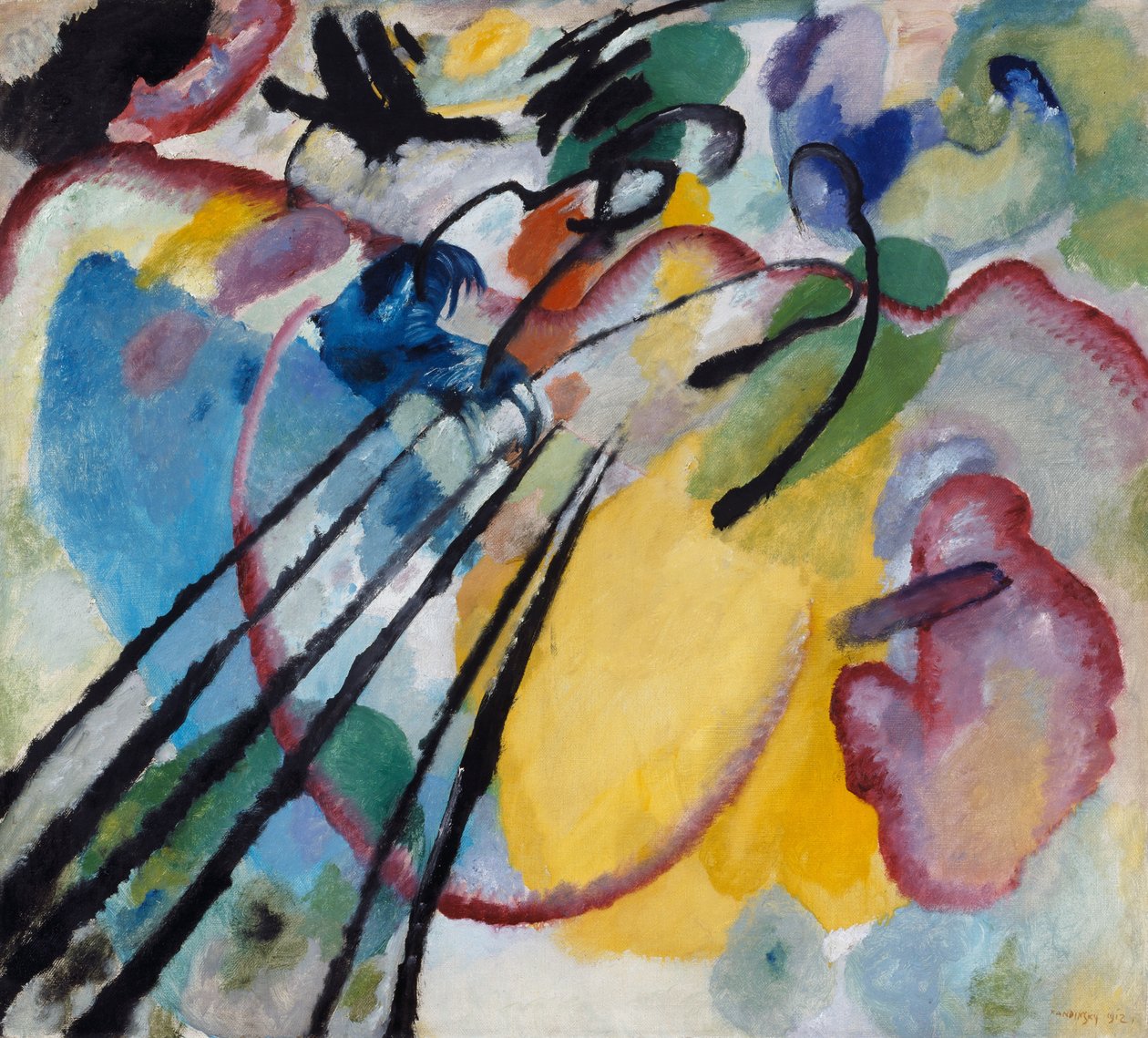 Improvisation 26 (roning) af Wassily Kandinsky