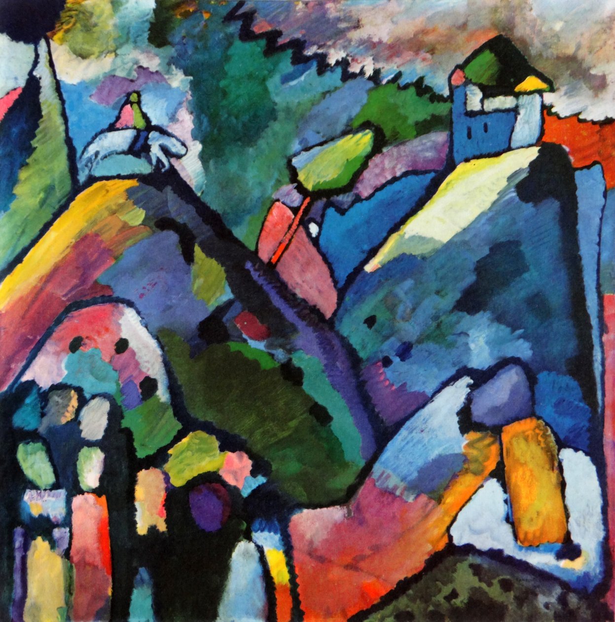 Improvisation 9 af Wassily Kandinsky