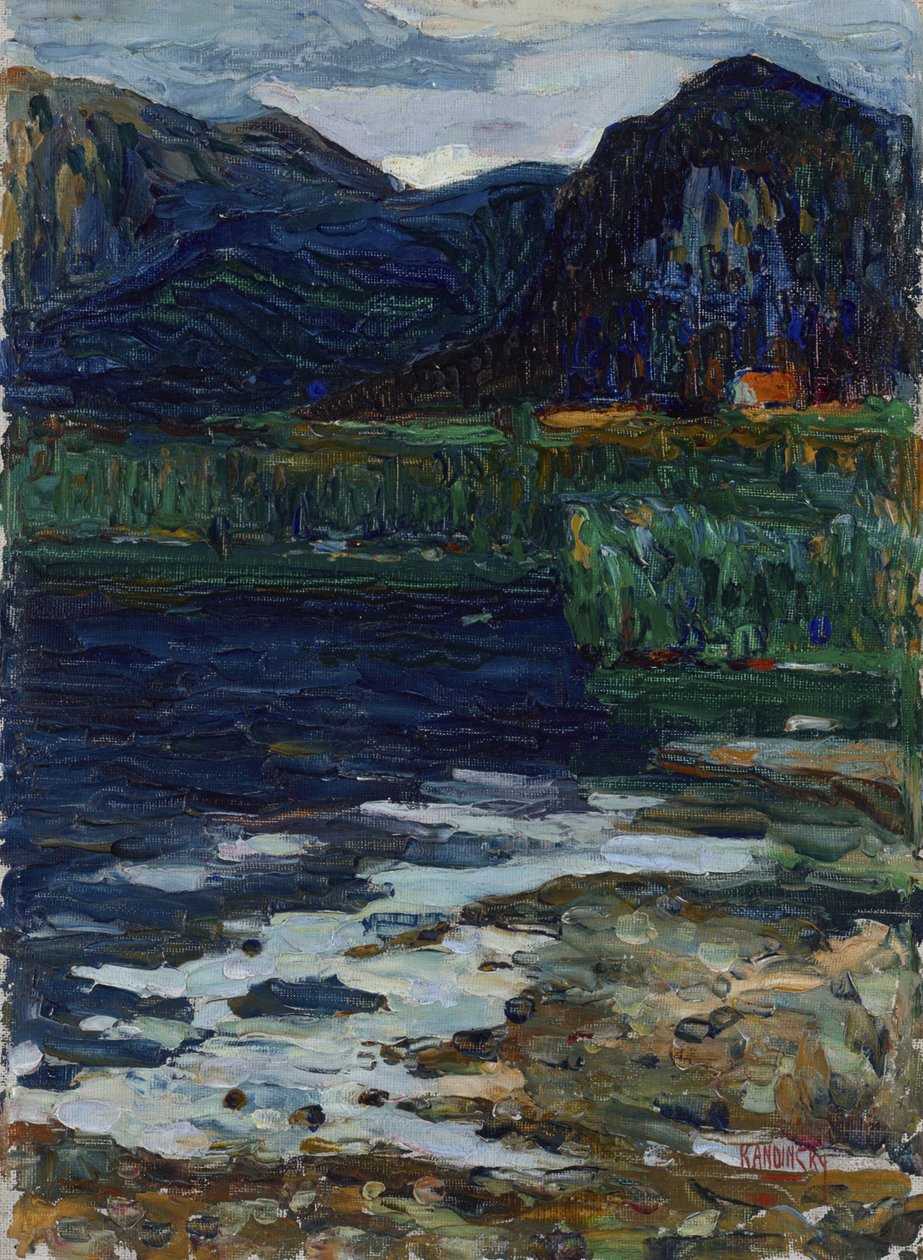 Kochel – Schlehdorf af Wassily Kandinsky