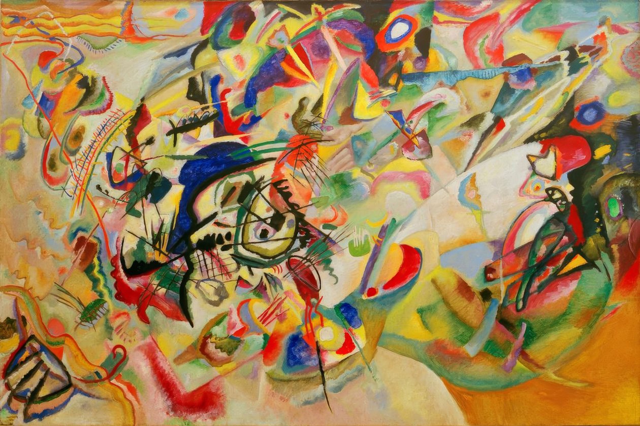 Komposition VII af Wassily Kandinsky