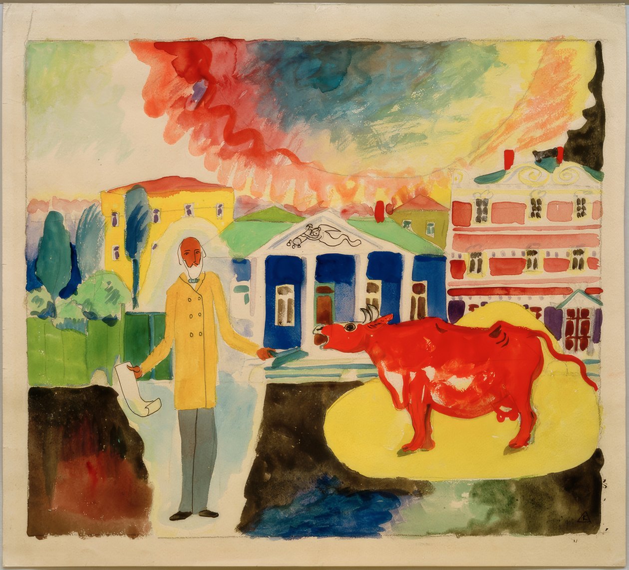 Ko i Moskva af Wassily Kandinsky