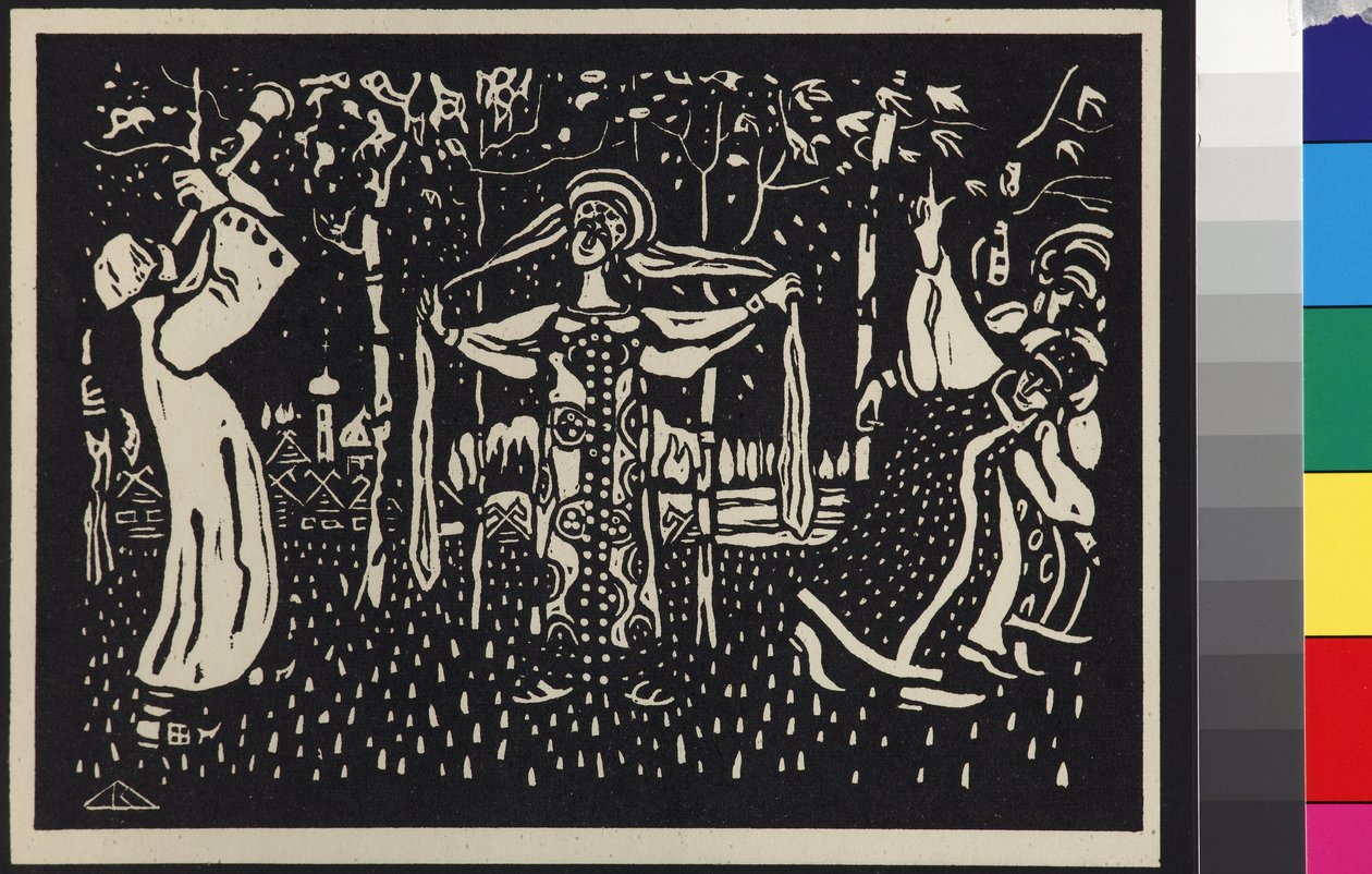 Birketræer - Birketræerne af Wassily Kandinsky