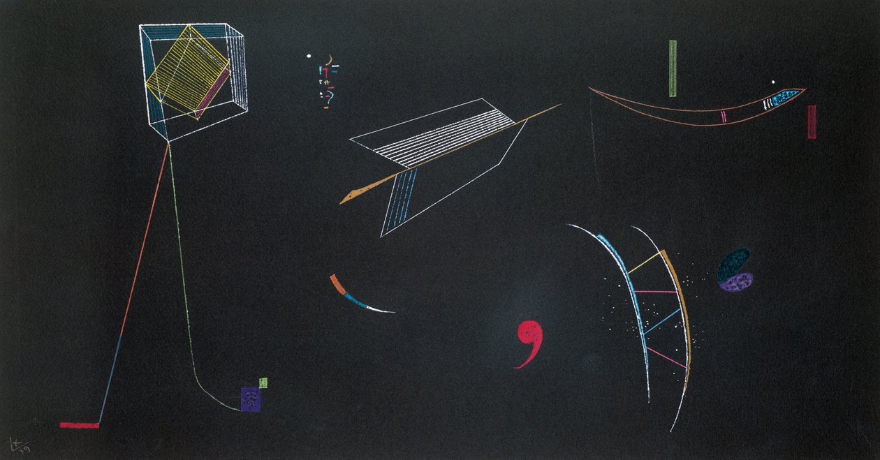 Linjer af Wassily Kandinsky