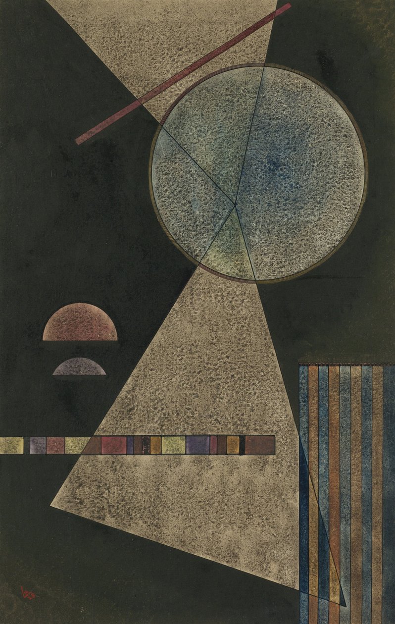 Mødested, 1928 af Wassily Kandinsky