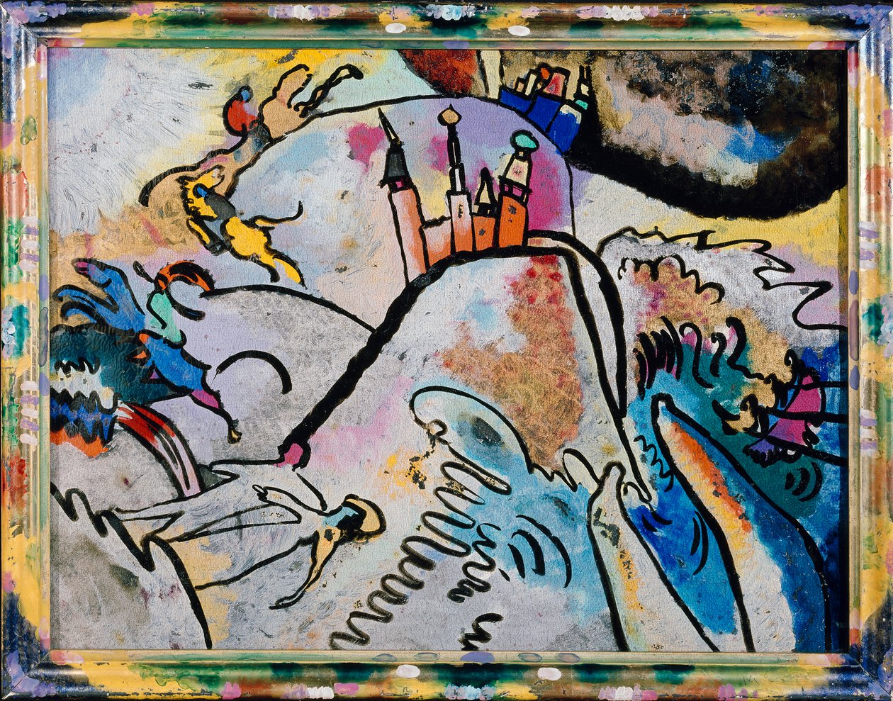 Med sol af Wassily Kandinsky