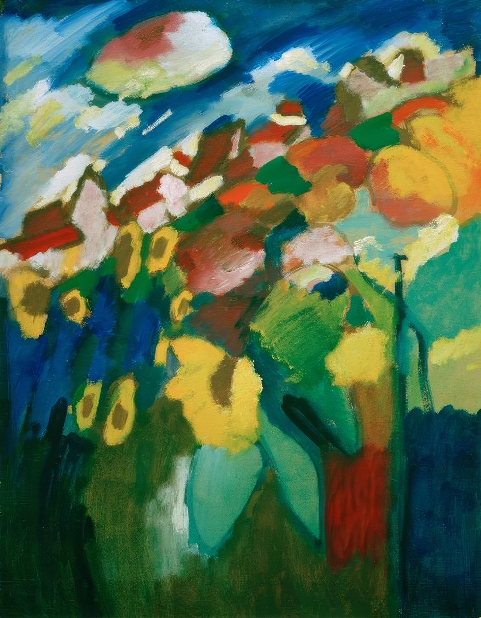 Murnau - Have II af Wassily Kandinsky