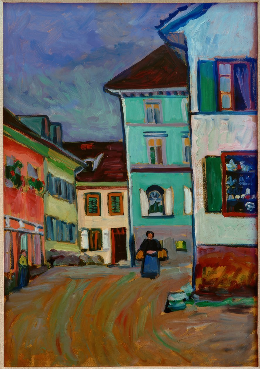Murnau - Johannisstrasse af Wassily Kandinsky