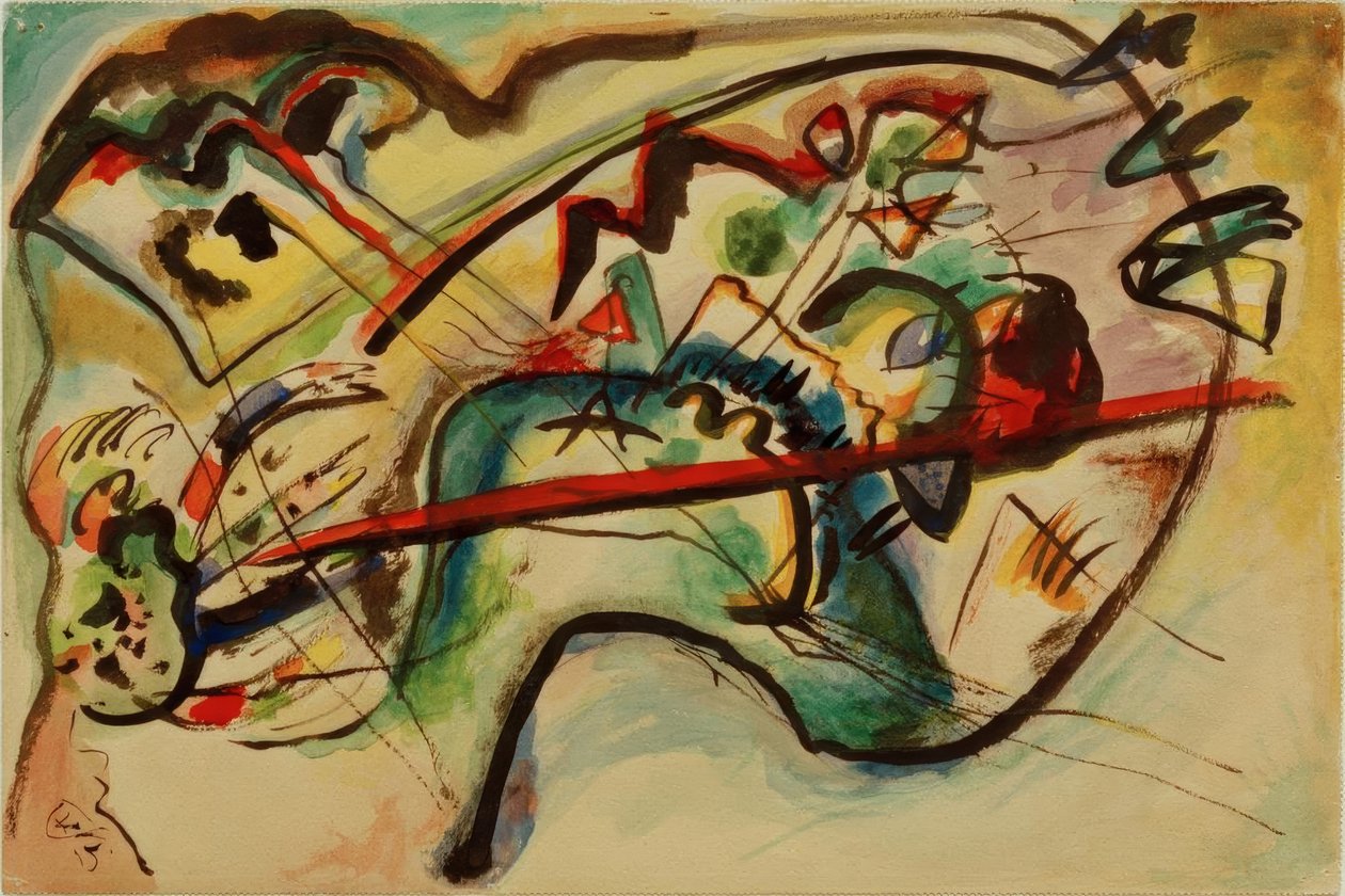 Uden titel af Wassily Kandinsky