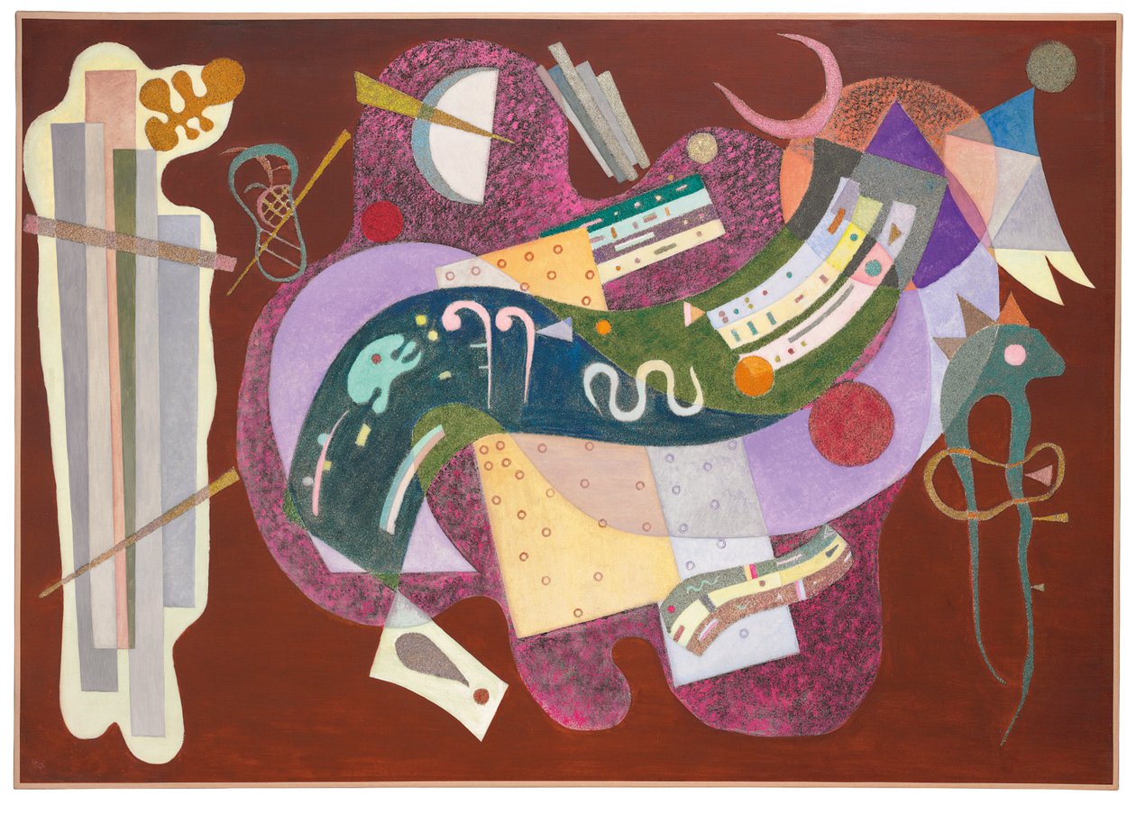 Stiv og buet af Wassily Kandinsky